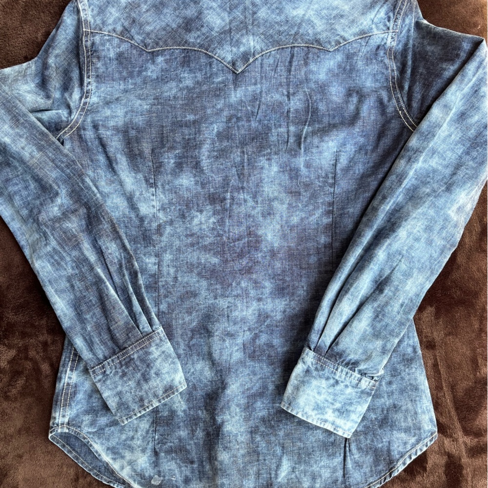 True Religion Lightweight Denim Button Down - Picture 7 of 11
